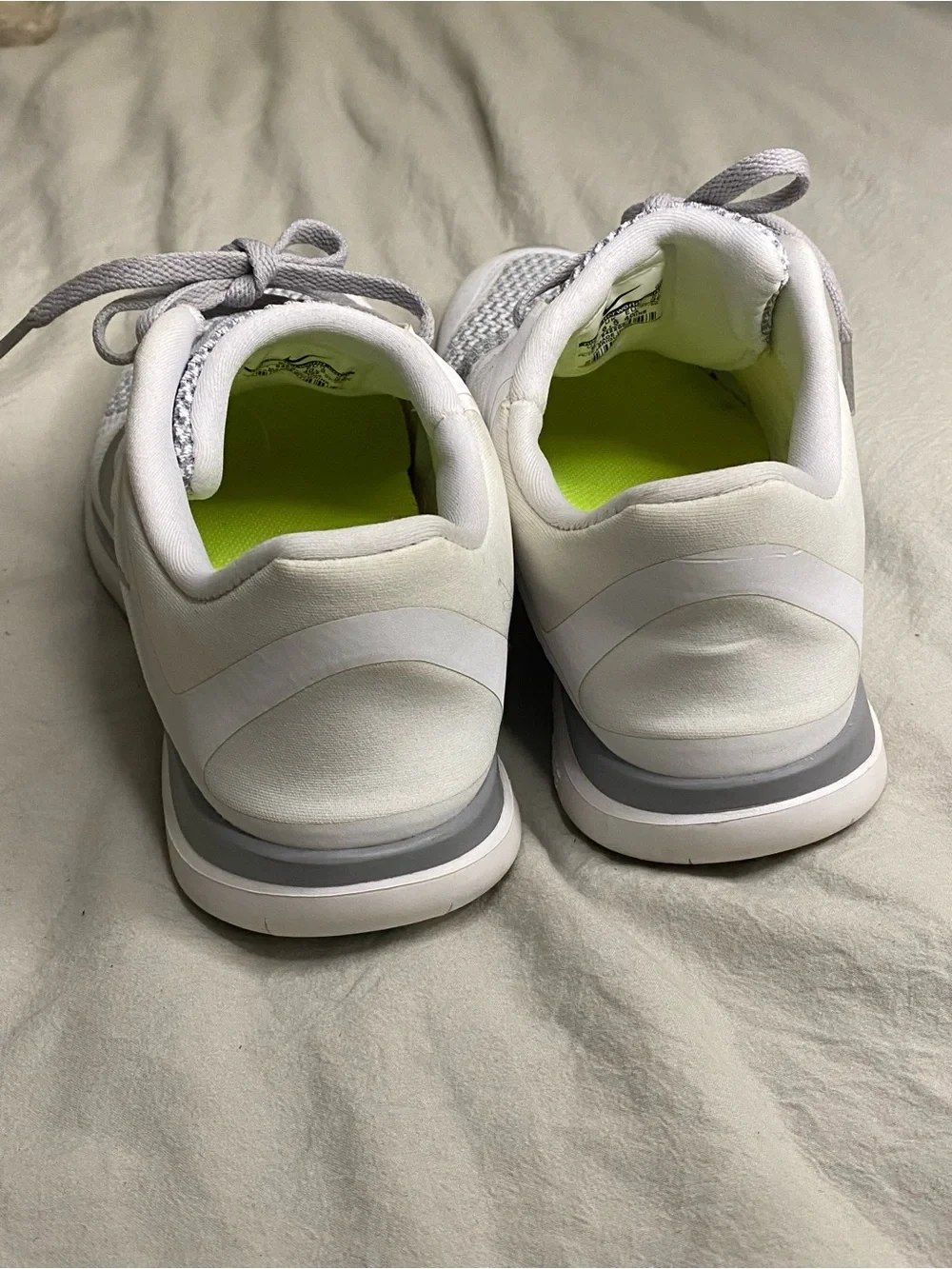 Nike Free 4.0 white & gray sneakers #running women size 9